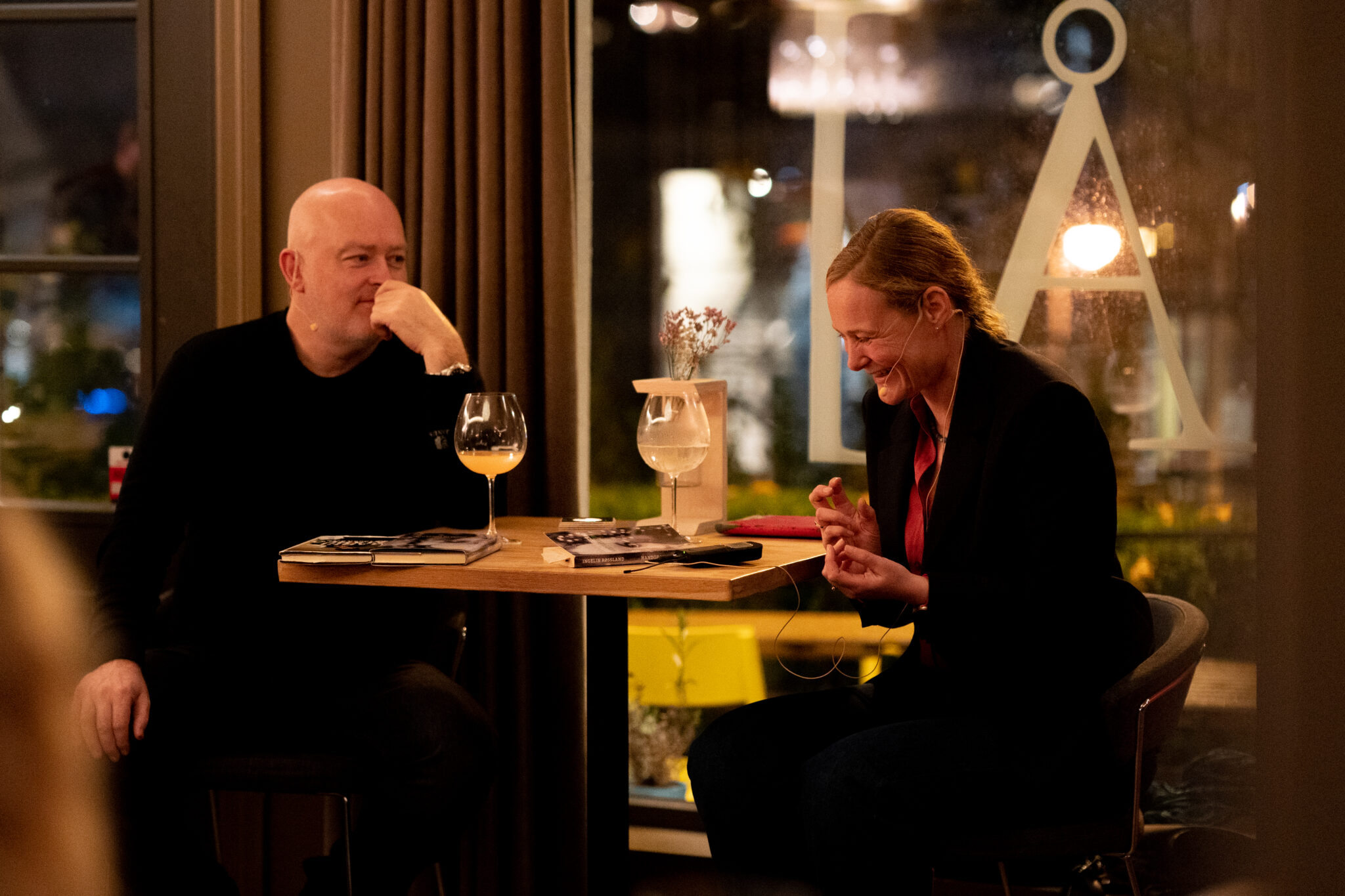 Terje Torkildsen og Ingvild Røssland. Foto: Kari M. Svanberg