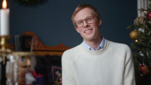 Portrettfoto Christian Wiik Gjerde av fotograf Carl Christian Raabe