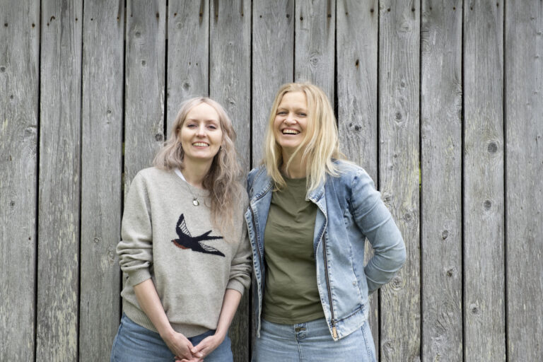 Maria Parr og Åshild Irgens. Foto: Sara Sanderud