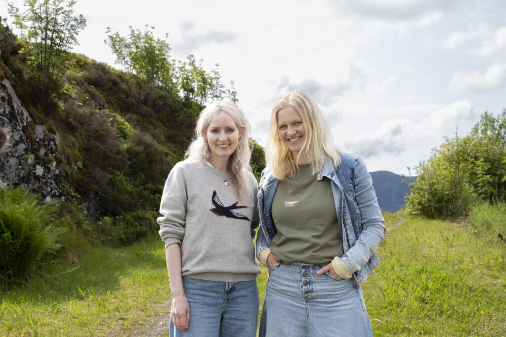 Maria Parr og Åshild Irgens. Foto: Sara Sanderud