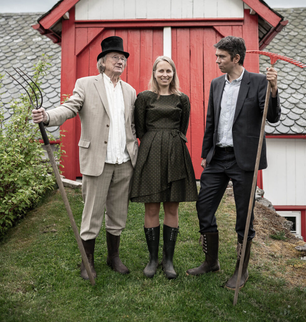 Cecilie Anna, Einar Økland og Svein Olav Langåker. Foto: Magne Langåker